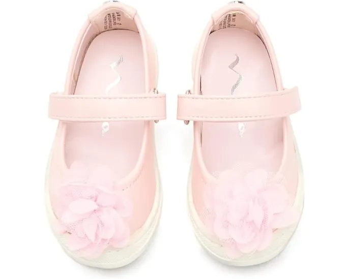 Nina Kids Туфли Natty-T для малышей с цветочным декором и липучкой