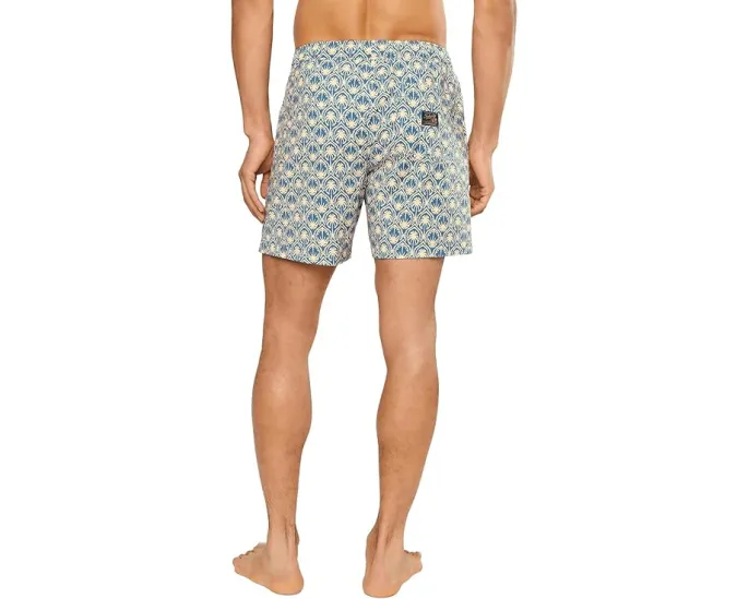 Плавательные шорты Faherty All Day Trunk Golden Palm Mosaic