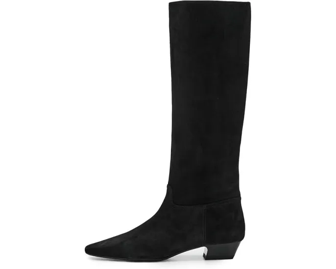 Ботинки Stassi Boot Stuart Weitzman до колена с острым носком