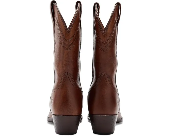 Казаки Grayson от Ariat с цветочной строчкой и блок-каблуком