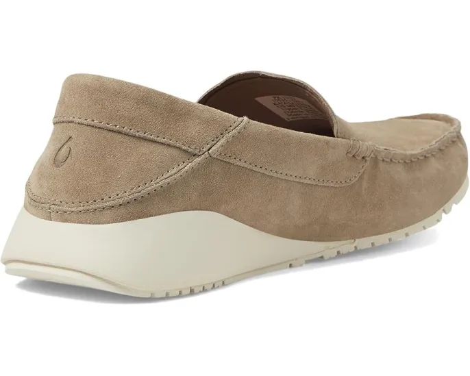 Обувь OluKai Ka'a Loafer из итальянского замша с овчинной подкладкой