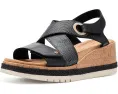 Сандалии Clarks Kidiki Sun на клиновидном каблуке из нубука