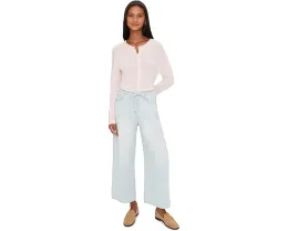 Укороченные брюки Splendid Lounge из денима для отдыха