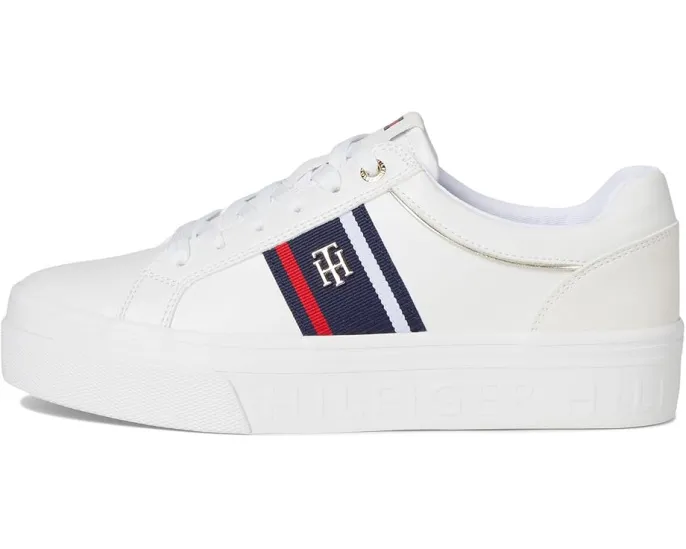 Кроссовки Tommy Hilfiger Badria белые с низким верхом