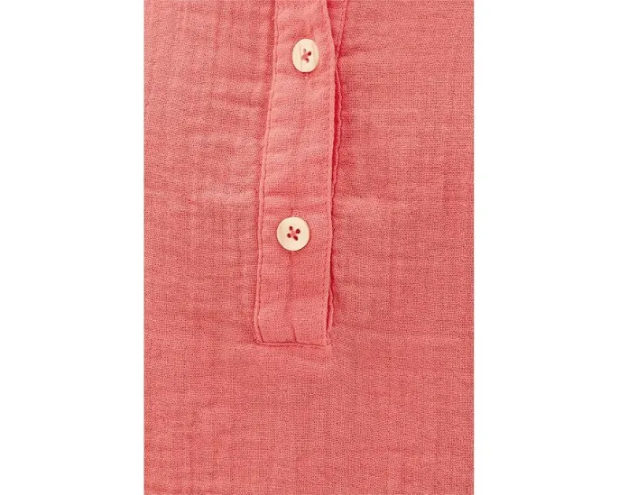 Рубашка Sleeveless Henley без рукавов с воротником от Mod-o-doc