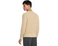 Хлопковый свитер Signature Cotton Fisherman с аутентичной вязкой и облегающим кроем