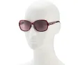 Солнцезащитные очки Maui Jim Hiluhilu с розовой оправой и линзами PolarizedPlus2