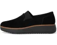 Clarks Zylah Sky балетки на платформе с текстильным верхом