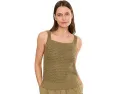 Вязаный топ Ebden Knit Tank от Varley золотисто-оливкового цвета
