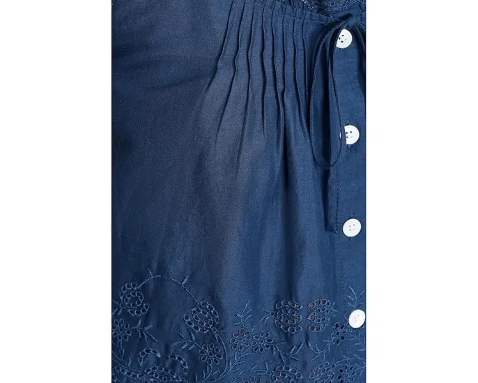 Топ Leah от Madewell с вышивкой в стиле 60-х