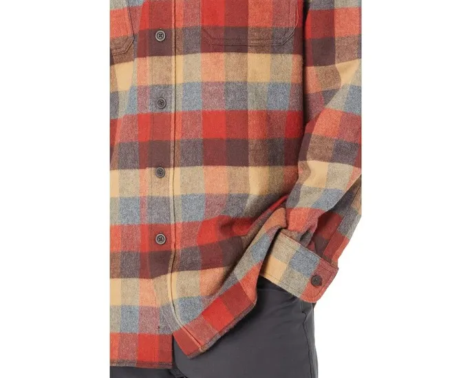 Рубашка из замши L.L.Bean Chamois Shirt в клетку