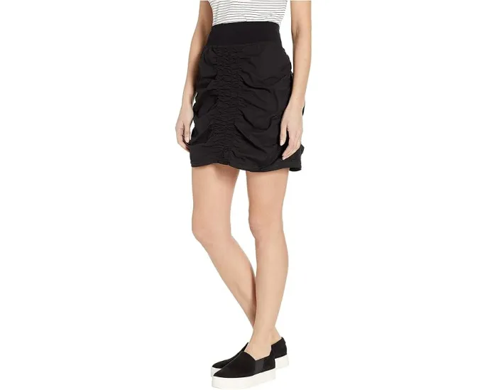 Юбка Wearables Solid Trace из легкого стрейч поплина с поясом на резинке