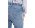 Джинсы Ami Skinny Ankle с разрезом по боку и поясом Waist-Match от NYDJ
