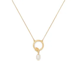 Массивный кулон Ropes & Knots с жемчугом и цирконием Kate Spade New York