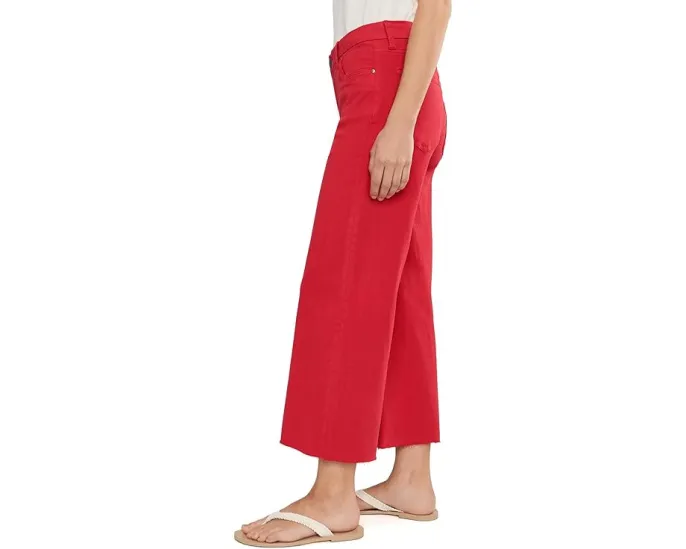 KUT from the Kloth джинсы Petite Meg High-Rise Wide Leg томатного цвета
