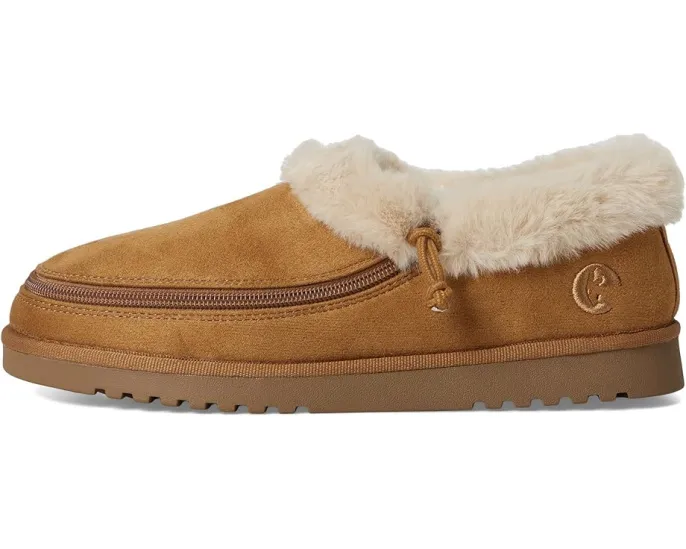 Уютные тапочки BILLY Cozy Slipper с искусственным мехом и молнией по всей длине