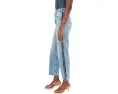 Джинсы Ribcage Ankle Deconstructed от Levi's® Premium с высокой посадкой и прямыми штанинами