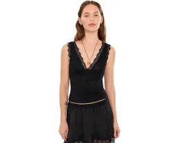 Кружевной топ Loved You First Lace Cami Free People с открытой спиной