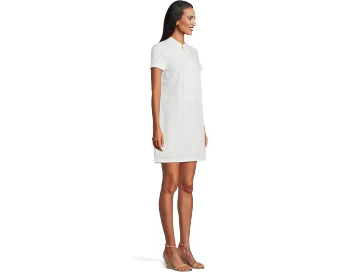 Хлопковое платье Mamie с кружевной отделкой