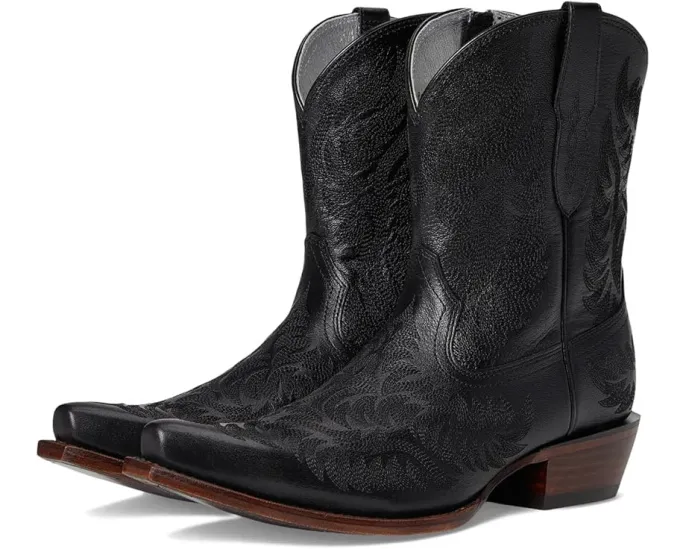 Ковбойские сапоги Cate с боковой молнией и пятирядной строчкой