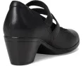 Туфли Clarks Emily 2 Janna с удобным каблуком и двойным ремешком
