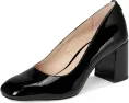 Jack Rogers туфли Lenora Pump на устойчивом каблуке из кожи
