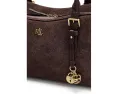 Замшевый сатчел Suede Large Marcy Zip Satchel Lauren Ralph Lauren