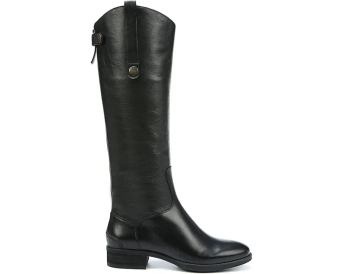 Сапоги Sam Edelman Penny 2 для широкой икры из кожи с молнией сзади