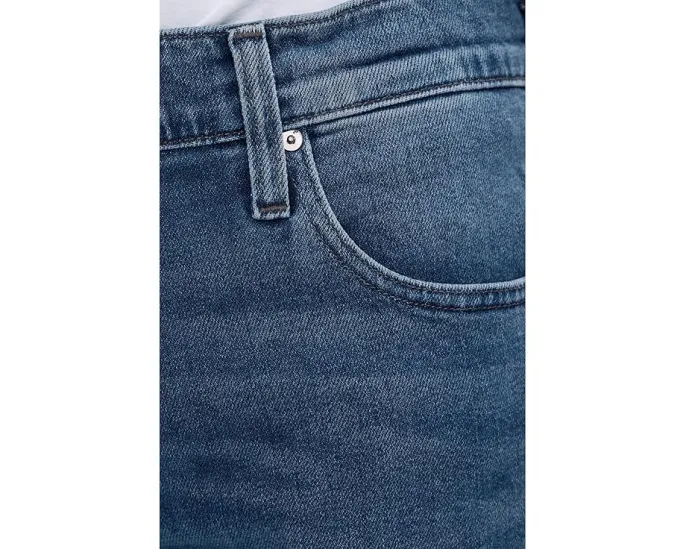 Джинсы Paige Normandie Heritage Straight Leg в средне-темном оттенке Montfort