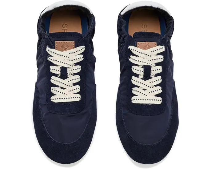 Кроссовки Sperry Slim Jogger на шнуровке с узким кожаным верхом