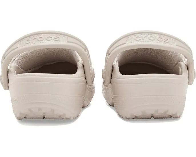 Crocs детские клоги Classic Crafted Canvas с веганской замшей и стежками