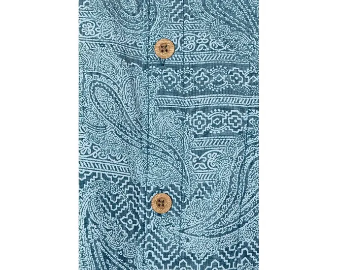 Tommy Bahama Рубашка Coastal Ease Azul Falls с тропическим принтом
