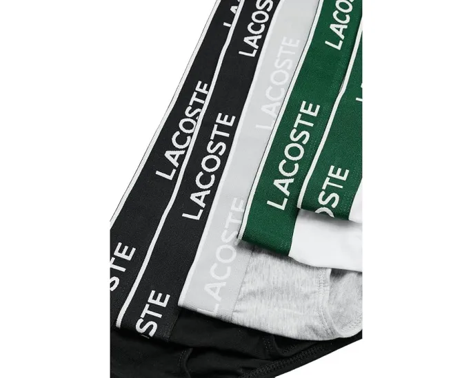 Набор из 5 трусов Lacoste из хлопка с эластаном