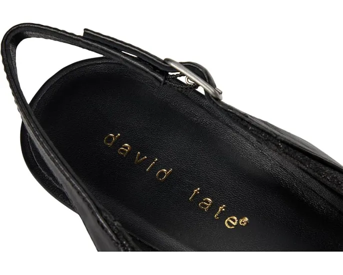 David Tate Туфли-лодочки Avenue с блестками и ремешком на щиколотке