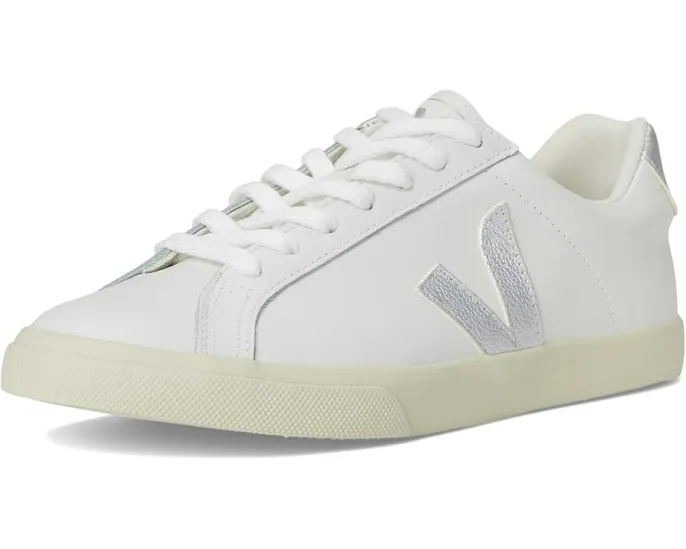 Кроссовки VEJA Esplar Logo из натуральной кожи с подошвой из дикого каучука