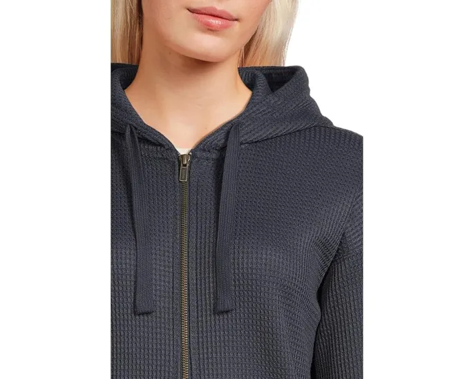 Толстовка L.L.Bean Birchwood Brushed Waffle с капюшоном и молнией