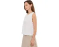 Топ Eileen Fisher Organic Linen с круглым вырезом из органического льна