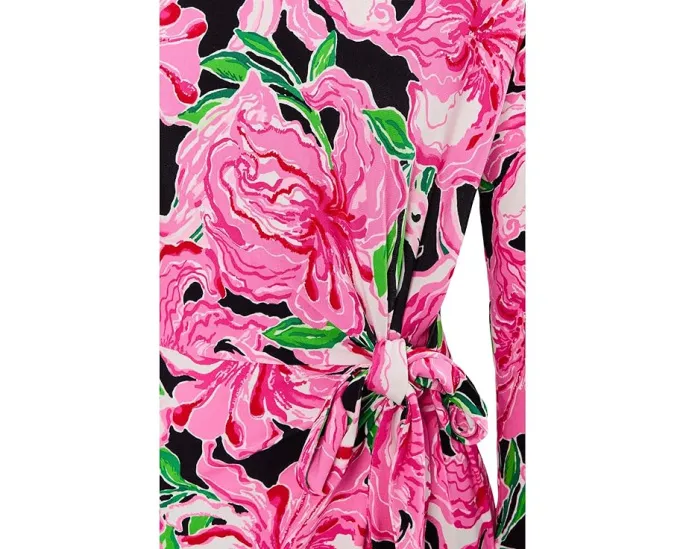 Макси платье Demy с лодочным вырезом и длинными рукавами Lilly Pulitzer
