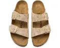 Сандалии Birkenstock Arizona Flower Print из замши с цветочным принтом