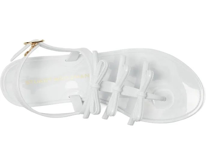 Босоножки Stuart Weitzman FELICITY MULTI JELLY с открытым носком и регулируемой пряжкой