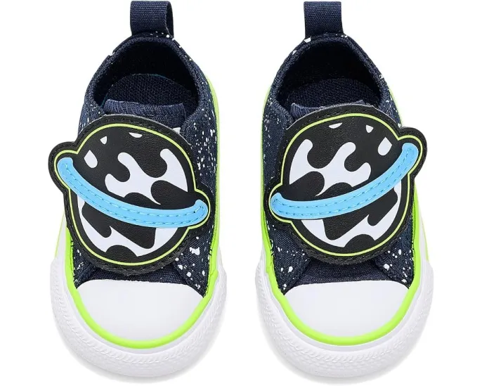 Кеды Converse Chuck Taylor All Star One Strap Easy-On Planets для малышей с планетарным принтом