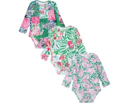 Подарочный набор Minnie из трех боди с длинным рукавом Lilly Pulitzer Kids
