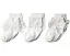 Baby-girls Eyelet Lace/Turn Cuff/Fancy Lace Baby Socks 3 Pack