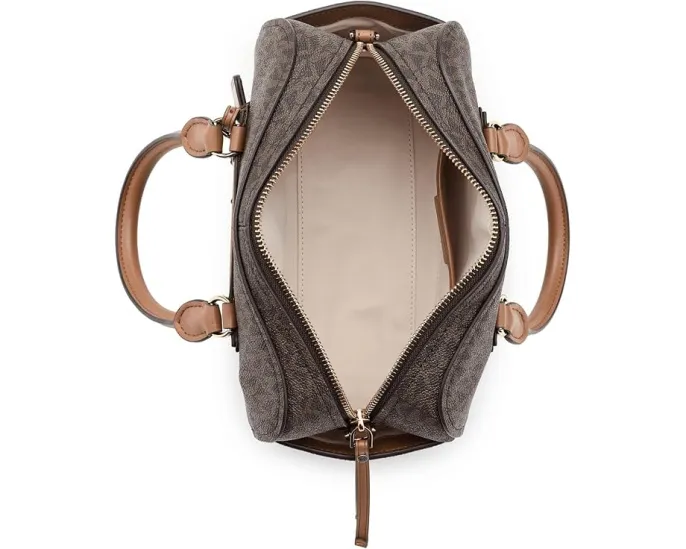 Сумка MICHAEL Michael Kors Jet Set Travel Extra Small Duffle через плечо с принтом лого