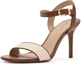 Сандалии Gwen из кожи Nappa и канваса Lauren Ralph Lauren