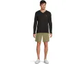 Футболка Long Sleeve Pima Jersey V-Neck T-Shirt от Lacoste с длинным рукавом