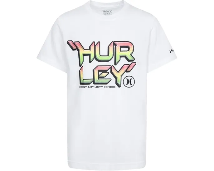 Hurley Kids футболка Y2K Stack Graphic в классическом крое