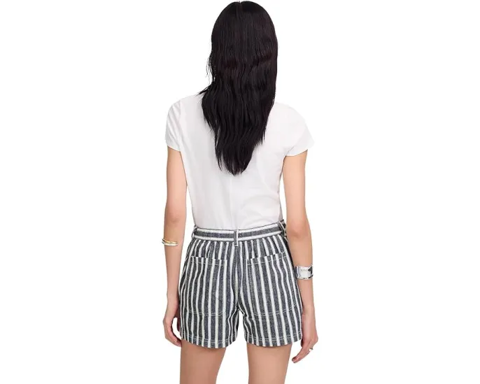 Шорты Utility E Back с полоской из твила и застежкой на пуговицах Madewell