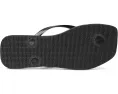 Шлепанцы Havaianas Slim Square Logo Metallic с узким ремешком