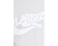 Lacoste футболка Classic Fit с принтом крокодила